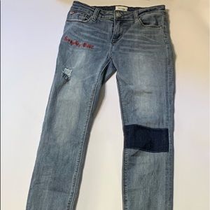 Hudson Low Rise Jeans.